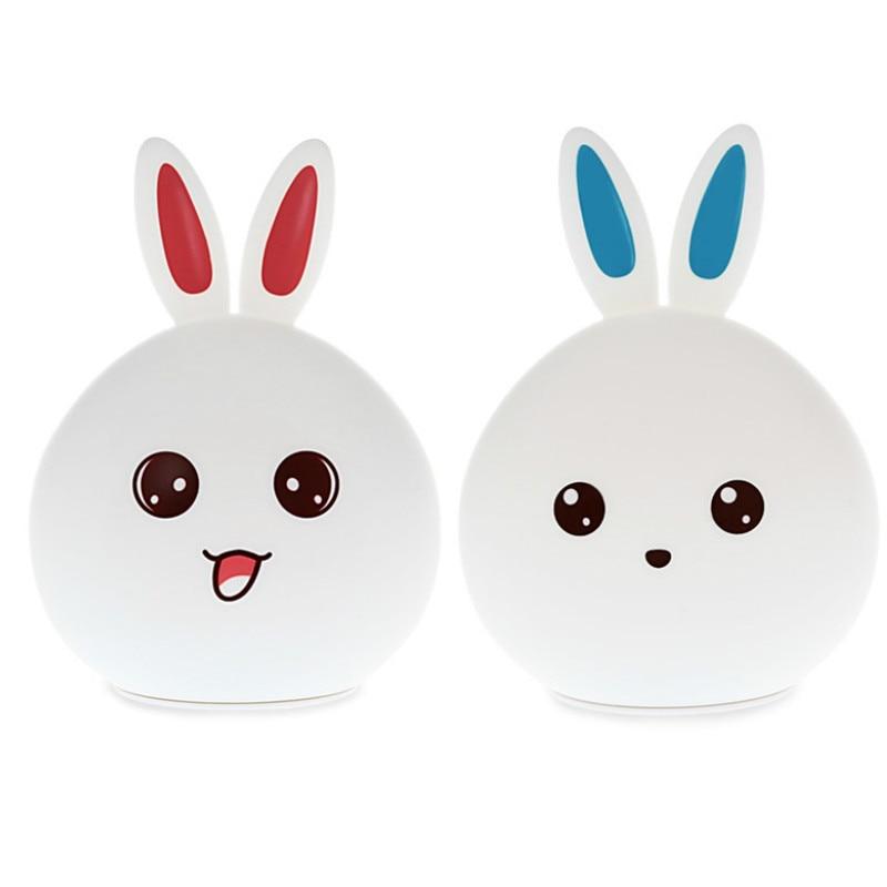 Led Rabbit Night Light USB