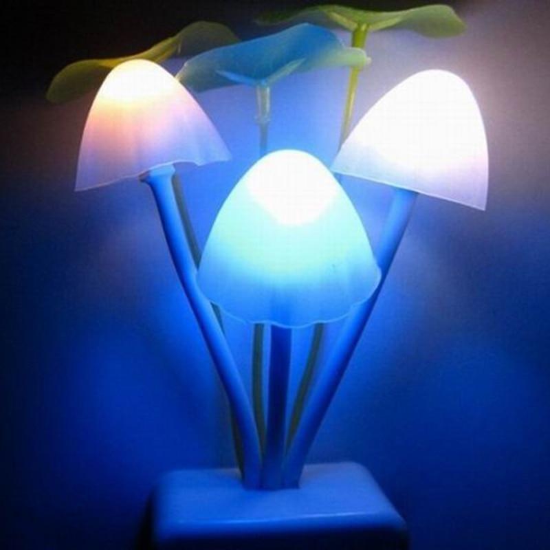 Creative Night Light Sensor Mushroom Lamp